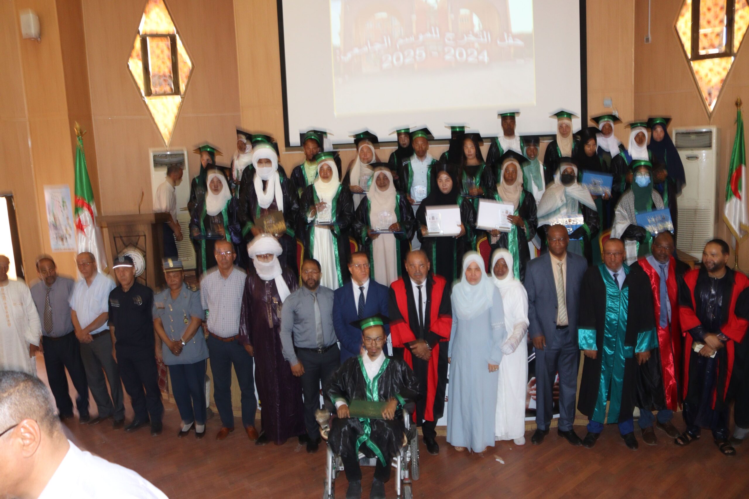فعاليات اختتام السنة الجامعية 2024–2025 بجامعة تامنغست