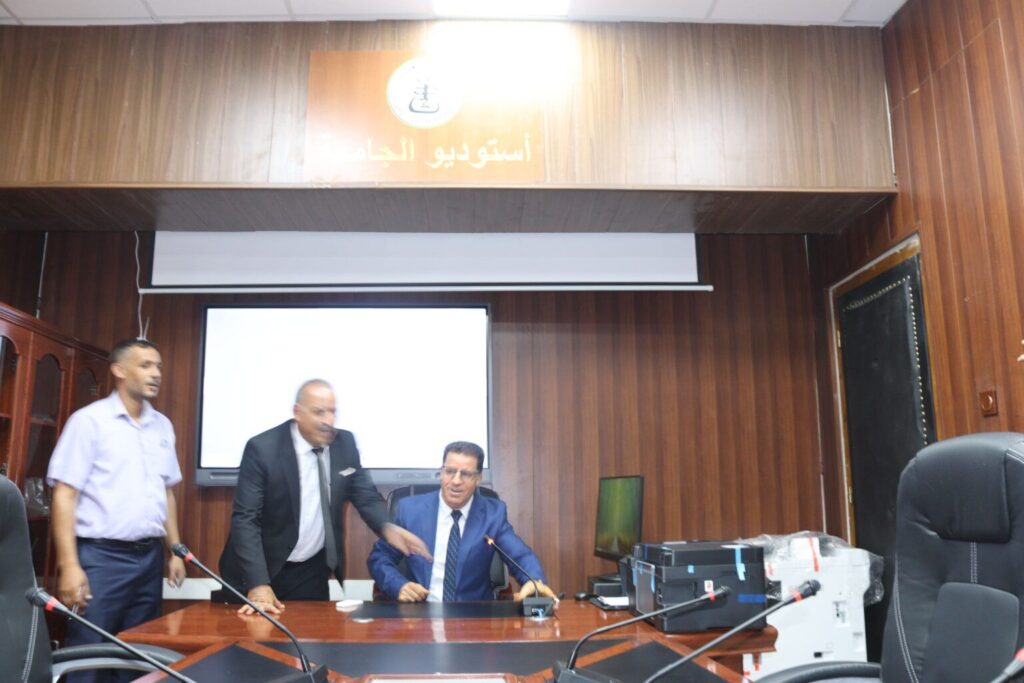 افتتاح أول استديو تسجيل على مستوى الجامعة